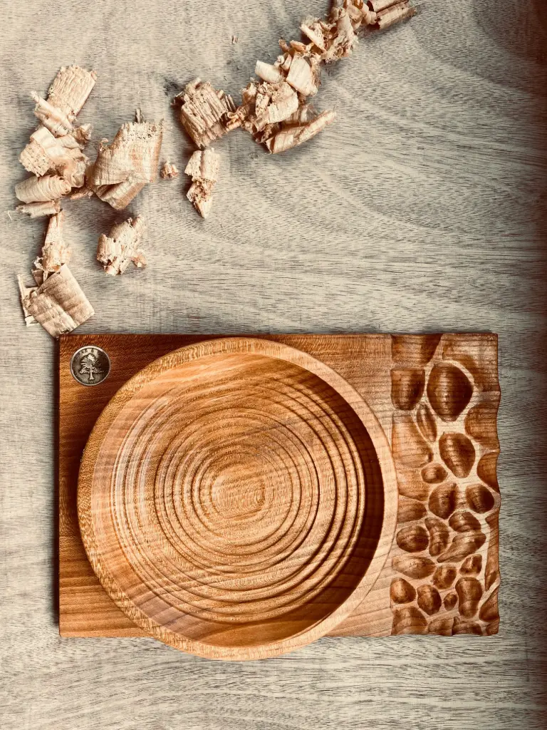 Serving tray and Bowl Set