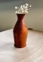 Apfelholz-Vase – für Trockenblumen