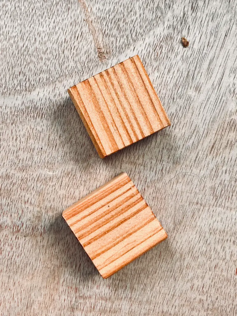 Set aus 2 Magneten – Douglasie