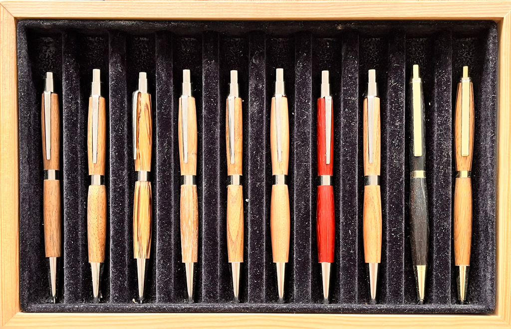 [BER-OAK-1] Wood & Stainless Steel Pen - Berlin Series (Oak)