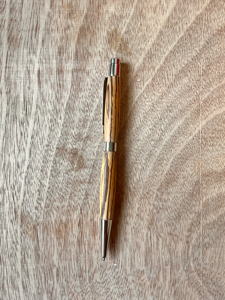 Wood & Stainless Steel Pen - Berlin Series