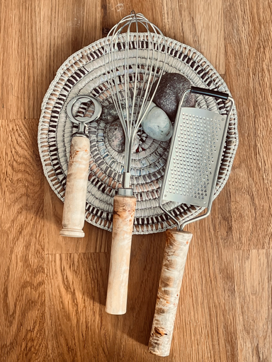 Set- Whisk, Grater and Bottle opener